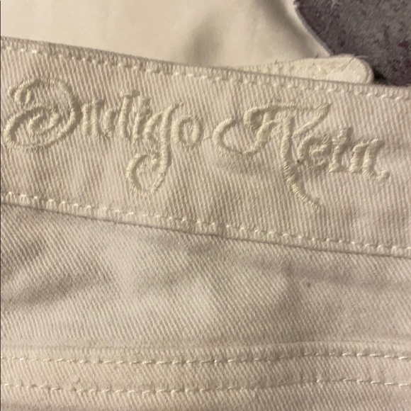 Indigo size 5 white jeans distressed - Picture 4 of 7